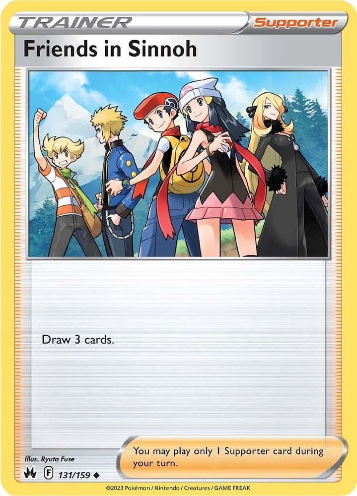 Friends in Sinnoh 131/159 (Crown Zenith)  | Good Games Adelaide SA