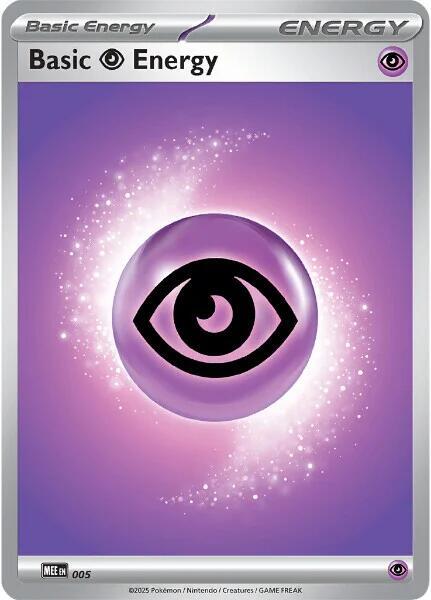 Basic Psychic Energy 005 5 (MEE: Mega Evolution Energies)  | Good Games Adelaide SA