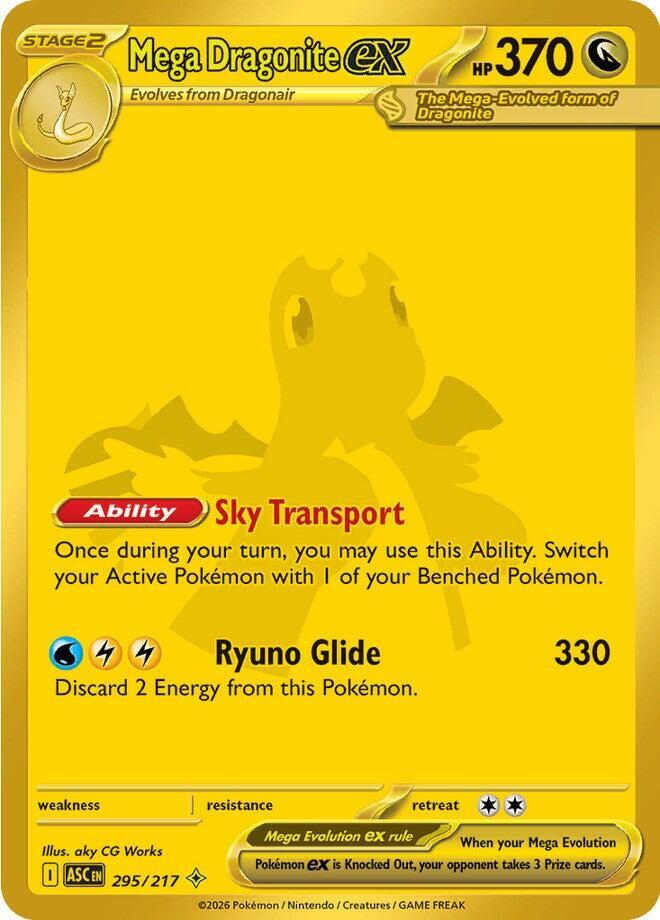 Mega Dragonite ex 295 217 295/217 (ME: Ascended Heroes)  - Holofoil | Good Games Adelaide SA