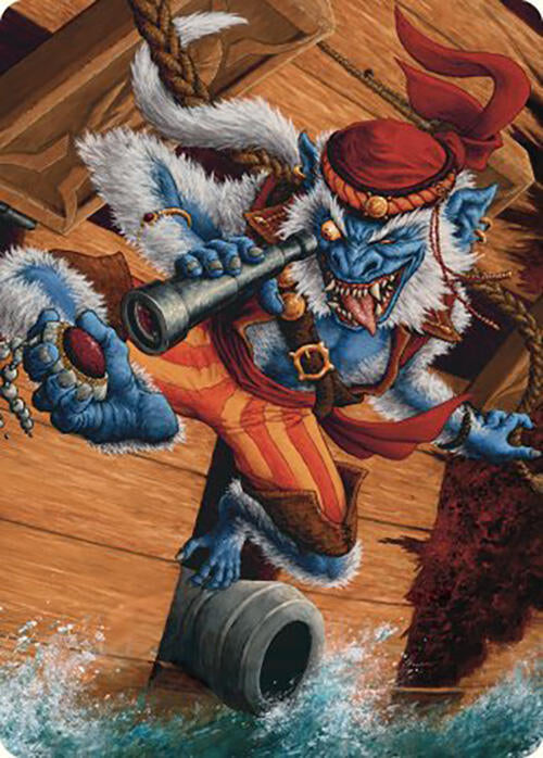 Treasure Nabber Art Card 40 (Art Series: Commander Masters)  | Good Games Adelaide SA