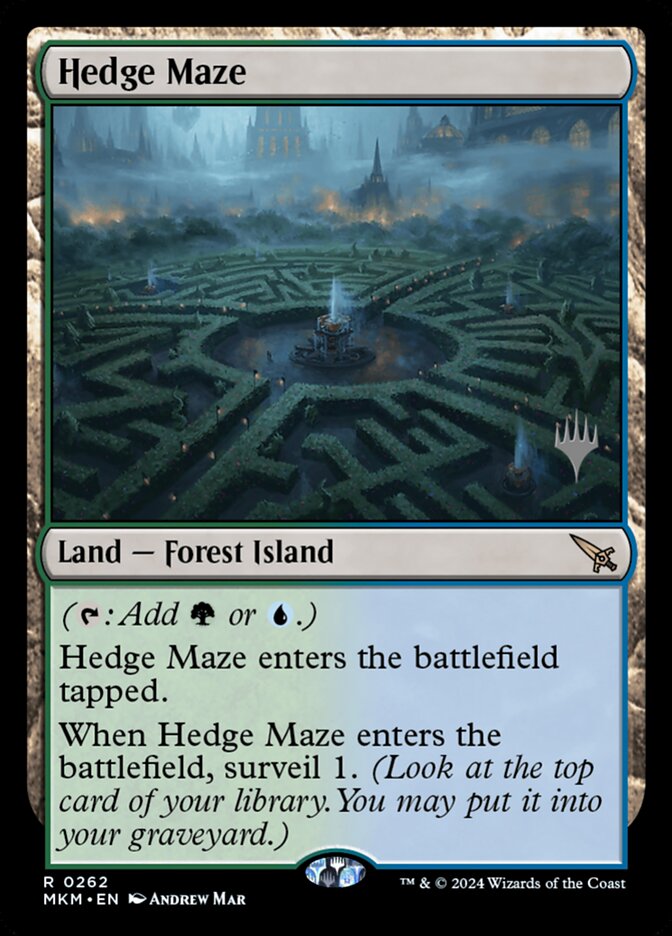 Hedge Maze 262 (Promo Pack: Murders at Karlov Manor)  | Good Games Adelaide SA