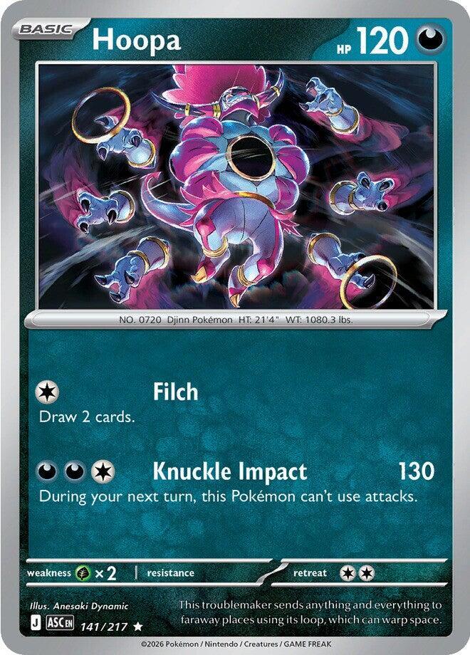 Hoopa 141/217 (ME: Ascended Heroes)  - Holofoil | Good Games Adelaide SA