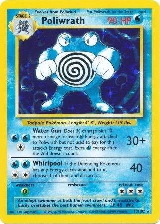 Poliwrath 013/102 (Base Set)  - Holofoil | Good Games Adelaide SA