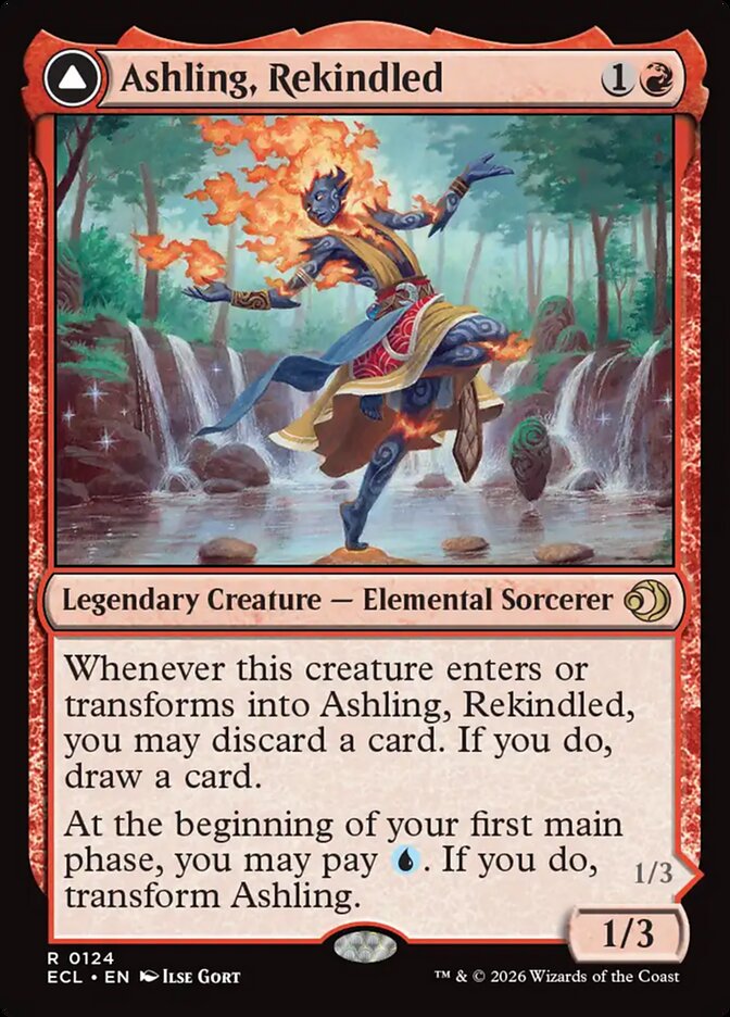 Ashling Rekindled 124 (Lorwyn Eclipsed)  | Good Games Adelaide SA