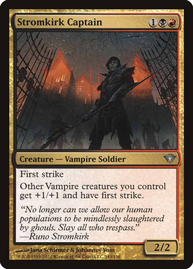 Stromkirk Captain 143 (Dark Ascension)  - Foil | Good Games Adelaide SA