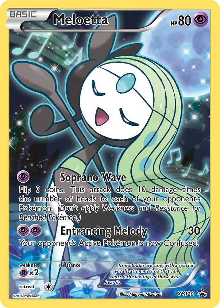Meloetta XY120 (XY Promos)  - Holofoil | Good Games Adelaide SA