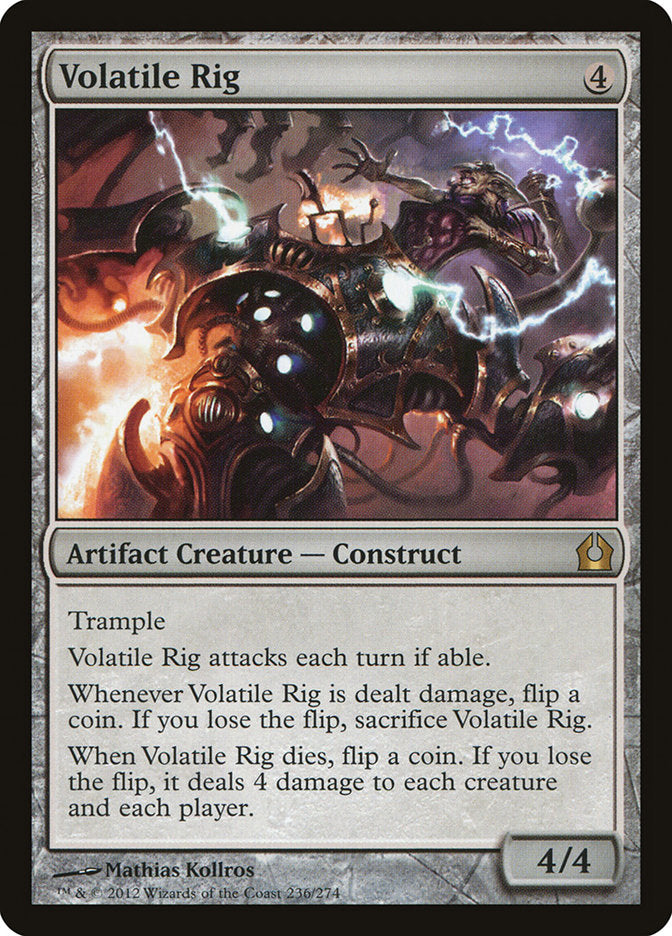 Volatile Rig 236 (Return to Ravnica)  - Foil | Good Games Adelaide SA