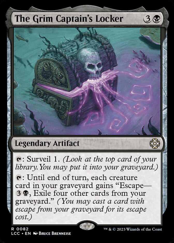 The Grim Captains Locker 82 (Commander: The Lost Caverns of Ixalan)  | Good Games Adelaide SA