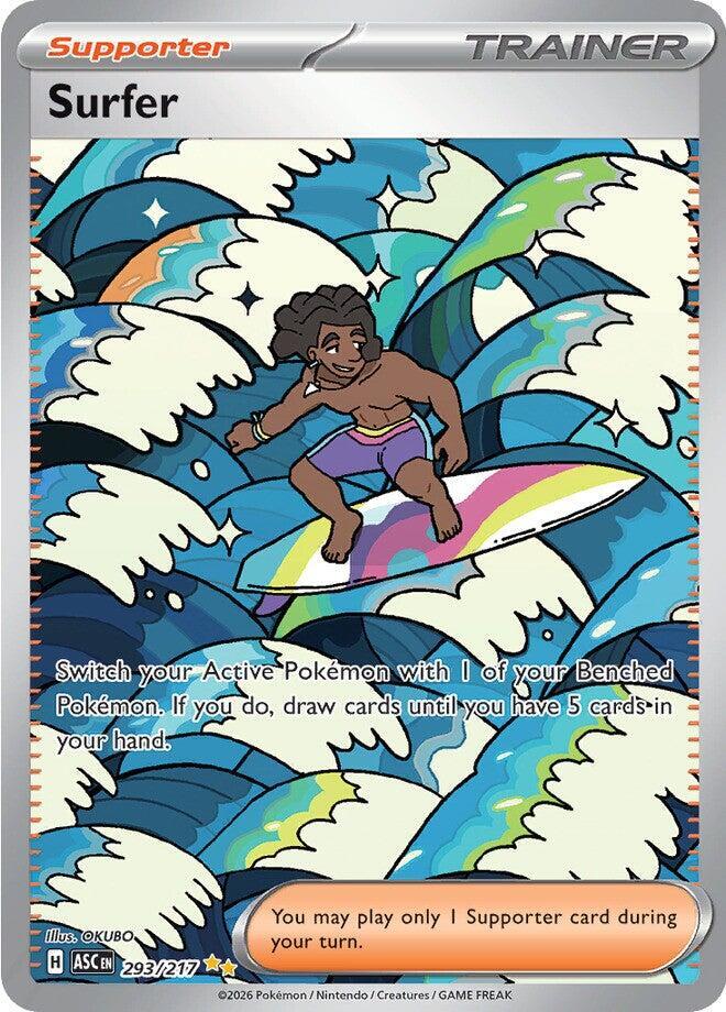 Surfer 293/217 (ME: Ascended Heroes)  - Holofoil | Good Games Adelaide SA