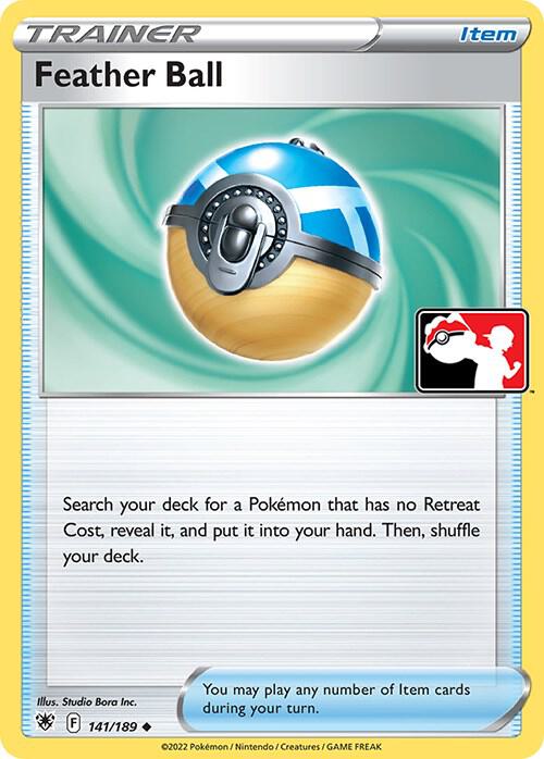 Feather Ball Series 3 141/189 (Prize Pack Series Cards)  | Good Games Adelaide SA