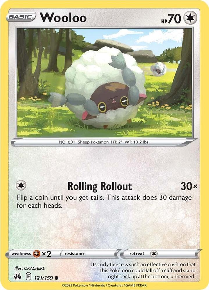 Wooloo 121/159 (Crown Zenith)  | Good Games Adelaide SA