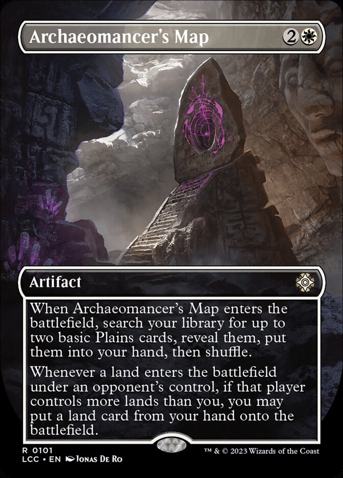 Archaeomancers Map 101 (Commander: The Lost Caverns of Ixalan)  - Foil | Good Games Adelaide SA