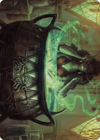 Agathas Soul Cauldron Art Card 42 (Art Series: Wilds of Eldraine)  | Good Games Adelaide SA