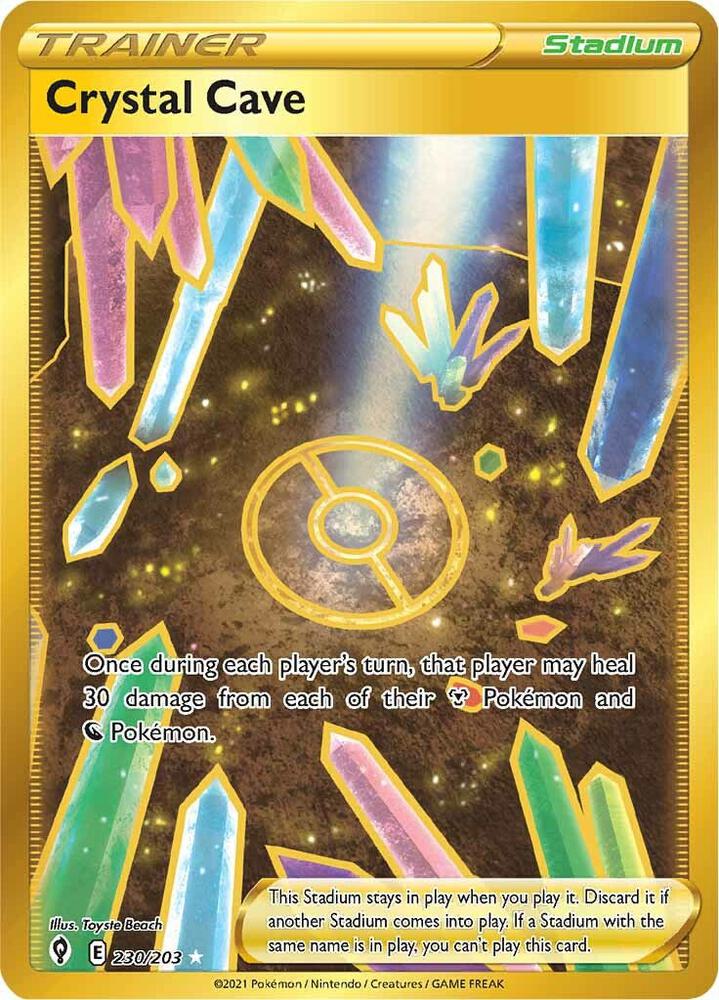 Crystal Cave Secret 230/203 (SWSH07: Evolving Skies)  - Holofoil | Good Games Adelaide SA