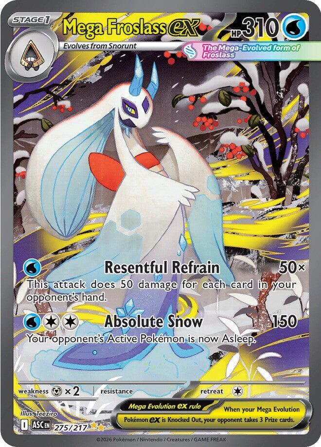 Mega Froslass ex 275/217 (ME: Ascended Heroes)  - Holofoil | Good Games Adelaide SA