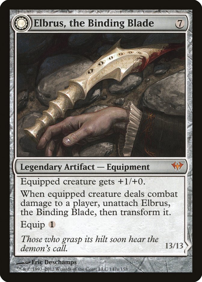 Elbrus, the Binding Blade // Withengar Unbound 147 (Dark Ascension)  - Foil | Good Games Adelaide SA