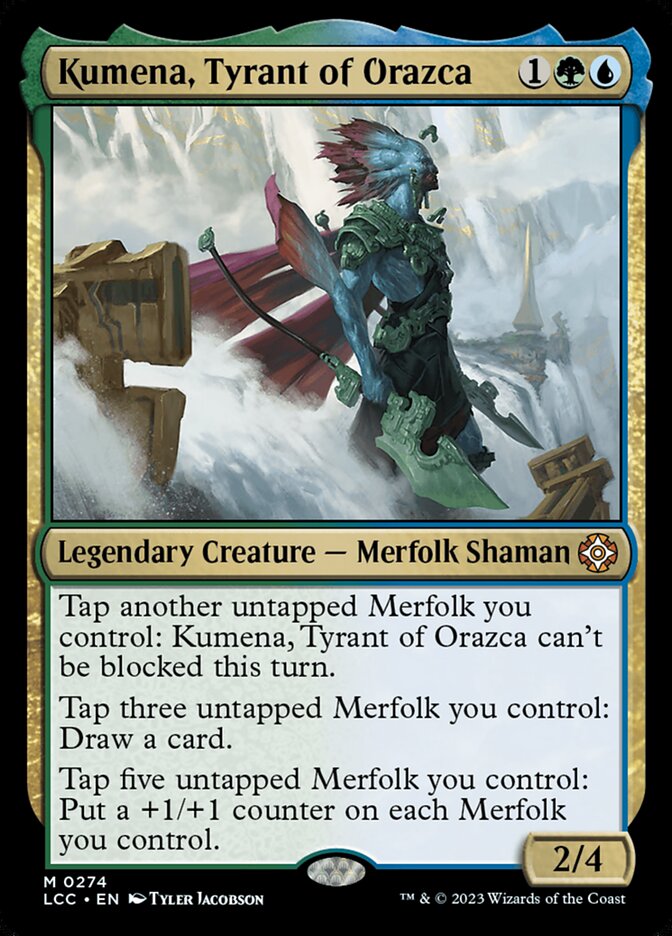 Kumena, Tyrant of Orazca 274 (Commander: The Lost Caverns of Ixalan)  | Good Games Adelaide SA