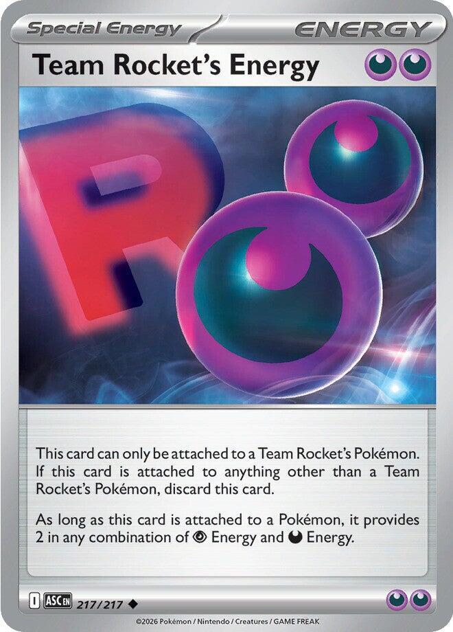 Team Rocket's Energy 217/217 (ME: Ascended Heroes)  | Good Games Adelaide SA