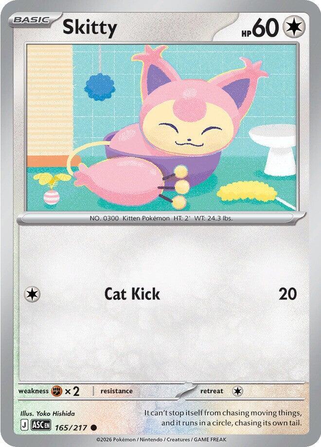 Skitty 165/217 (ME: Ascended Heroes)  | Good Games Adelaide SA