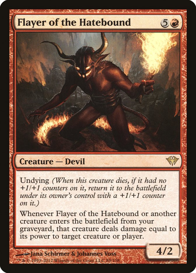 Flayer of the Hatebound 89 (Dark Ascension)  - Foil | Good Games Adelaide SA