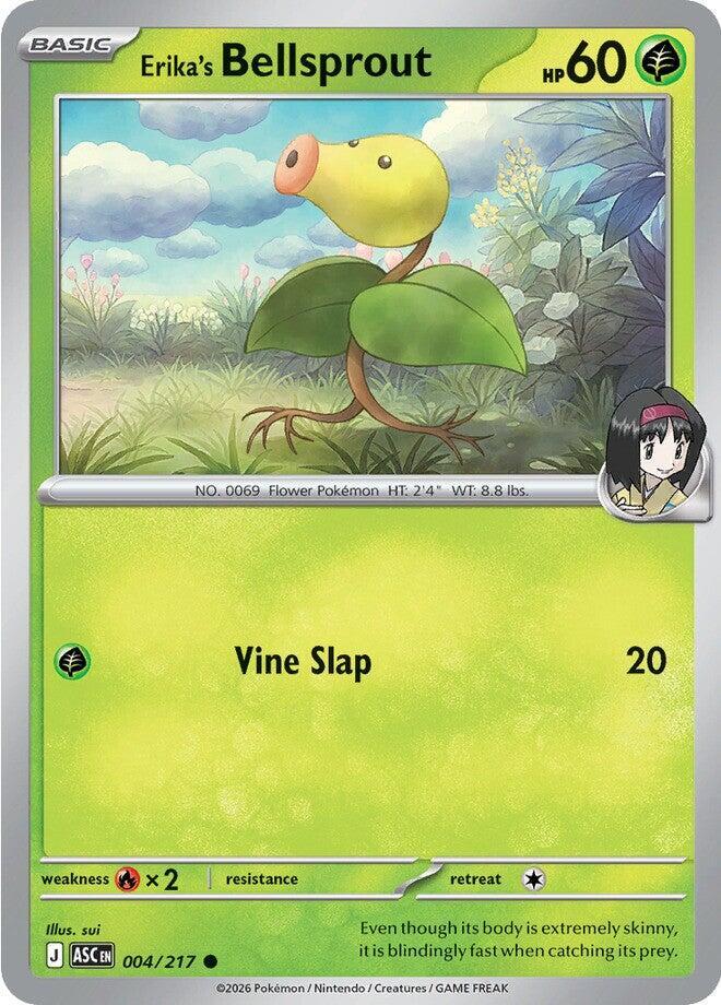 Erika's Bellsprout 004/217 (ME: Ascended Heroes)  | Good Games Adelaide SA