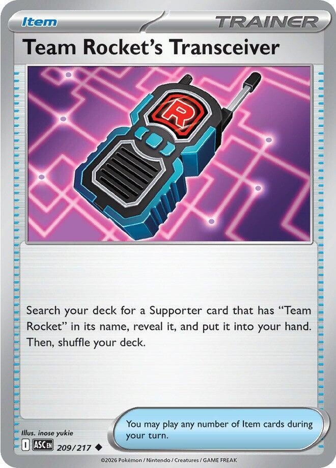 Team Rocket's Transceiver 209/217 (ME: Ascended Heroes)  | Good Games Adelaide SA