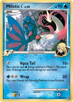 Milotic C 35 147 DPPt Supreme Victors 035/147 (Deck Exclusives)  - Holofoil | Good Games Adelaide SA