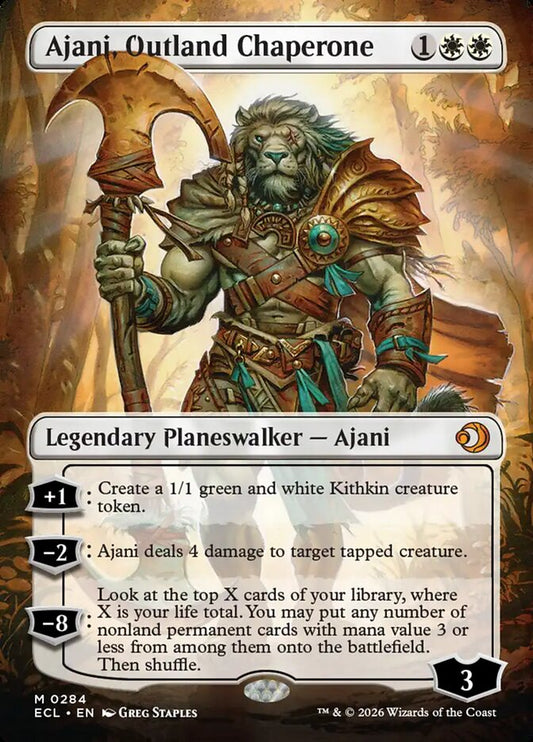 Ajani, Outland Chaperone 284 (Lorwyn Eclipsed) 