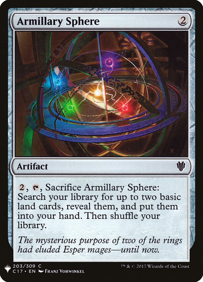 Armillary Sphere 203 (The List Reprints)  | Good Games Adelaide SA