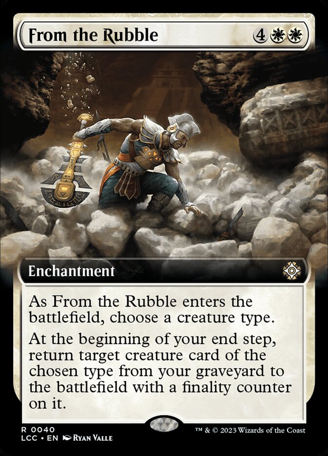 From the Rubble 40 (Commander: The Lost Caverns of Ixalan)  | Good Games Adelaide SA