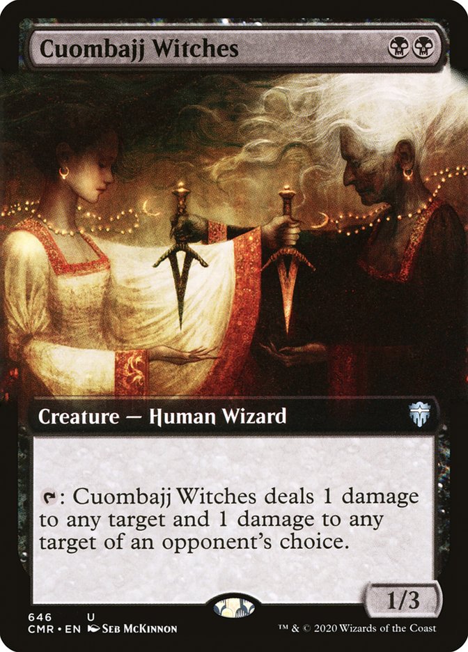 Cuombajj Witches 646 (Commander Legends)  - Extended Art Foil | Good Games Adelaide SA