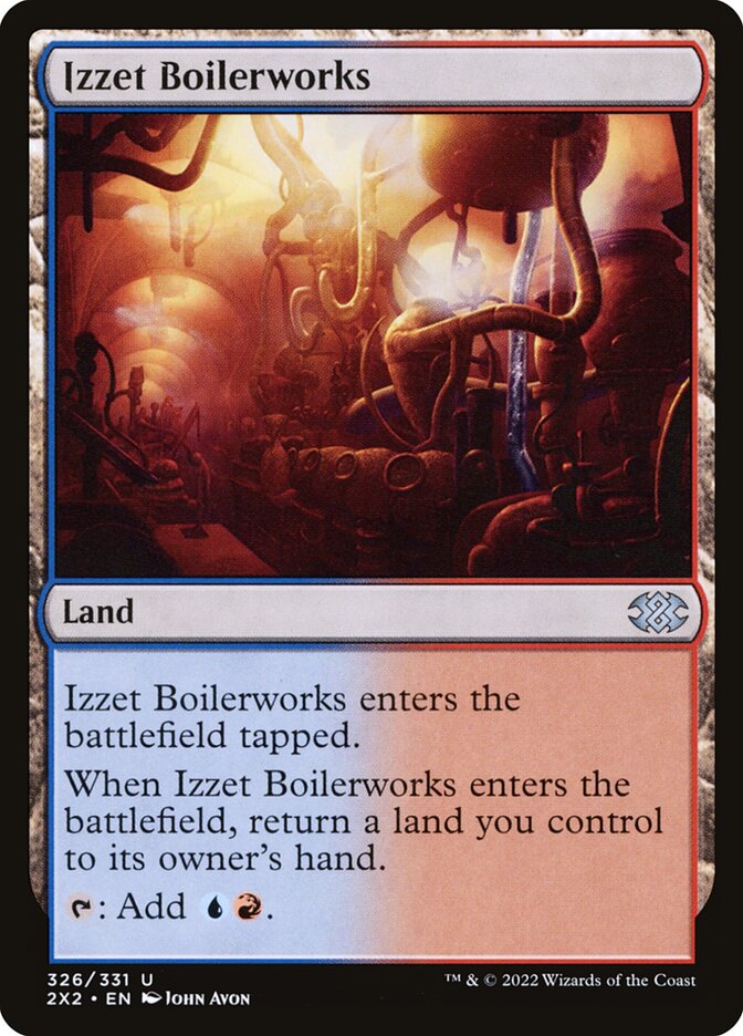 Izzet Boilerworks 326 (Double Masters 2022)  - Foil | Good Games Adelaide SA