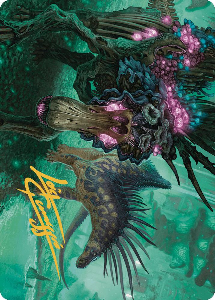 Walk with the Ancestors Art Card Gold Stamped Signature 32 (Art Series: The Lost Caverns of Ixalan)  | Good Games Adelaide SA