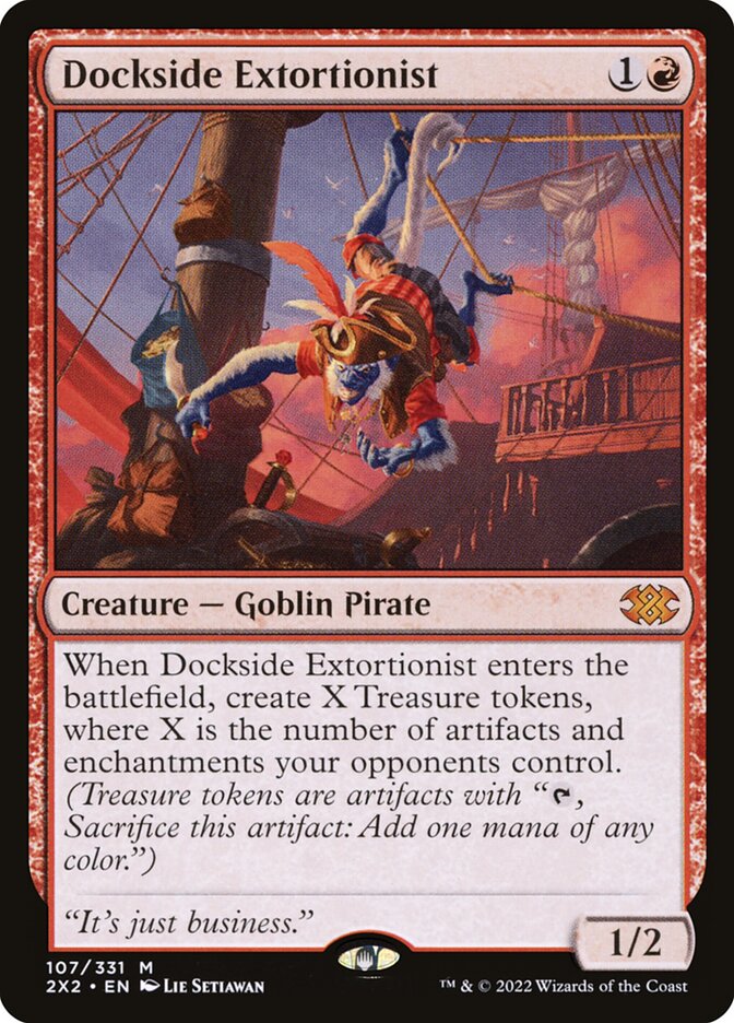 Dockside Extortionist 107 (Double Masters 2022)  - Foil | Good Games Adelaide SA
