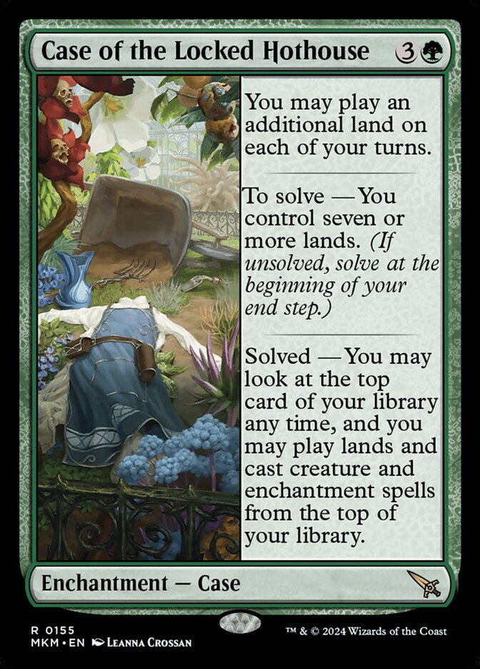 Case of the Locked Hothouse 155 (Murders at Karlov Manor)  - Foil | Good Games Adelaide SA