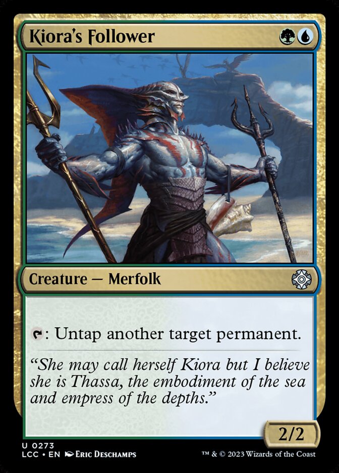 Kiora's Follower 273 (Commander: The Lost Caverns of Ixalan)  | Good Games Adelaide SA
