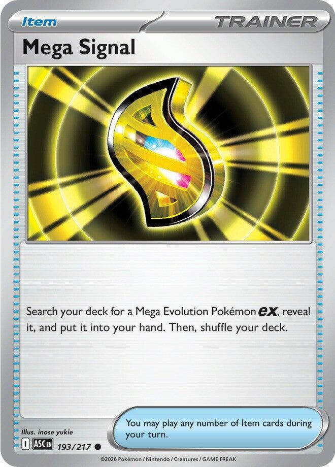 Mega Signal 193/217 (ME: Ascended Heroes)  - Reverse Holofoil | Good Games Adelaide SA