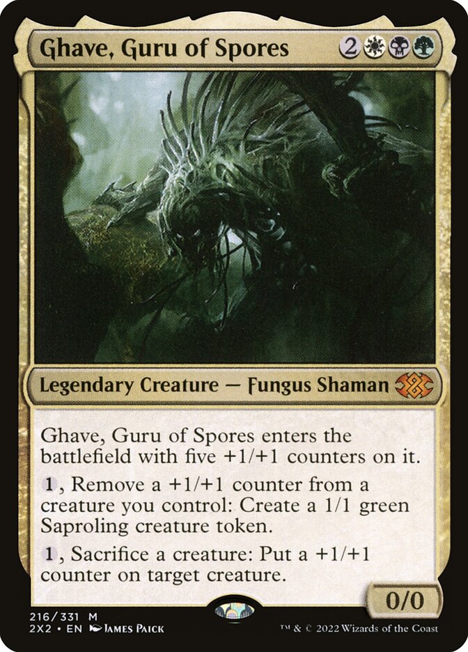 Ghave, Guru of Spores 216 (Double Masters 2022)  | Good Games Adelaide SA