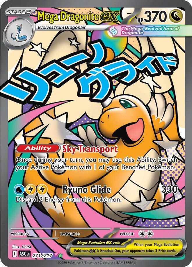 Mega Dragonite ex 271/217 (ME: Ascended Heroes)  - Holofoil | Good Games Adelaide SA