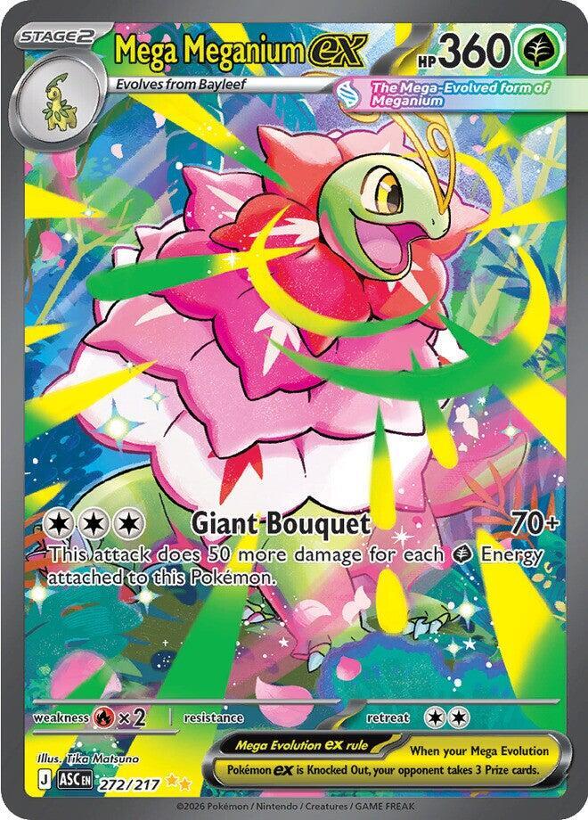 Mega Meganium ex 272/217 (ME: Ascended Heroes)  - Holofoil | Good Games Adelaide SA
