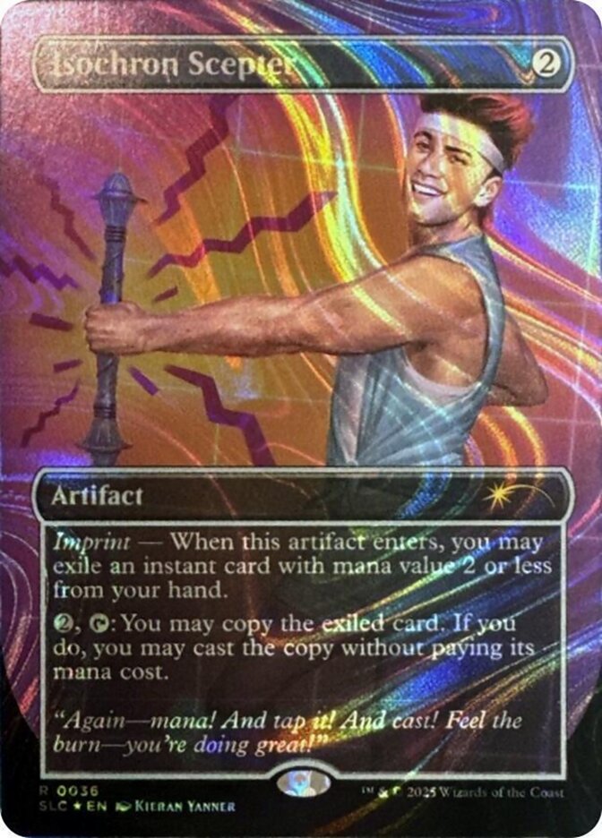 Isochron Scepter 36 (Secret Lair Countdown Kit)  - Borderless Halo Foil | Good Games Adelaide SA