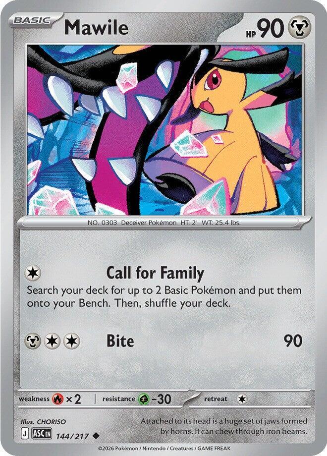 Mawile 144 217 144/217 (ME: Ascended Heroes)  | Good Games Adelaide SA