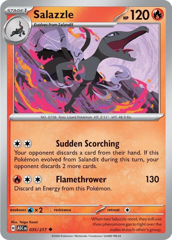 Salazzle 035 217 035/217 (ME: Ascended Heroes)  | Good Games Adelaide SA