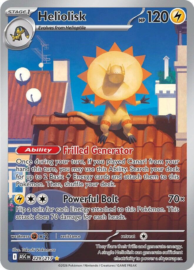 Heliolisk 229/217 (ME: Ascended Heroes)  - Holofoil | Good Games Adelaide SA