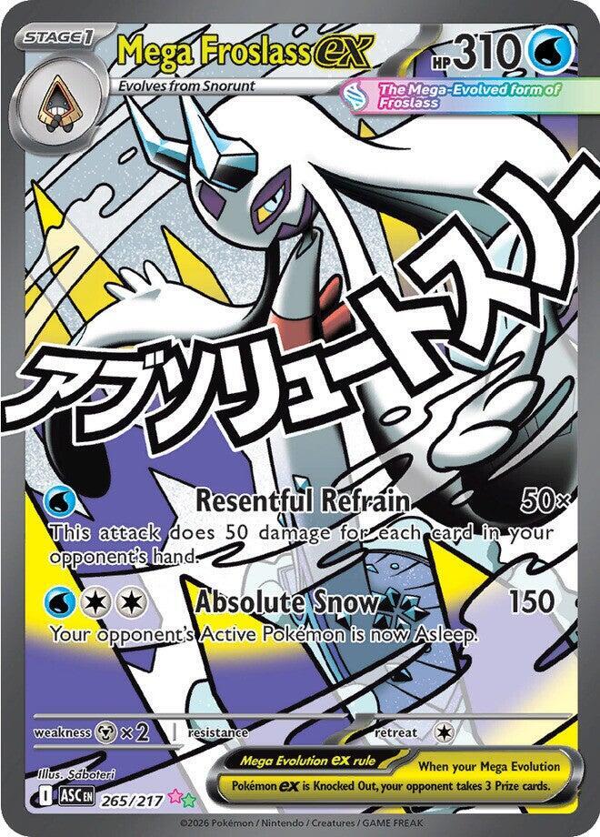 Mega Froslass ex 265/217 (ME: Ascended Heroes)  - Holofoil | Good Games Adelaide SA