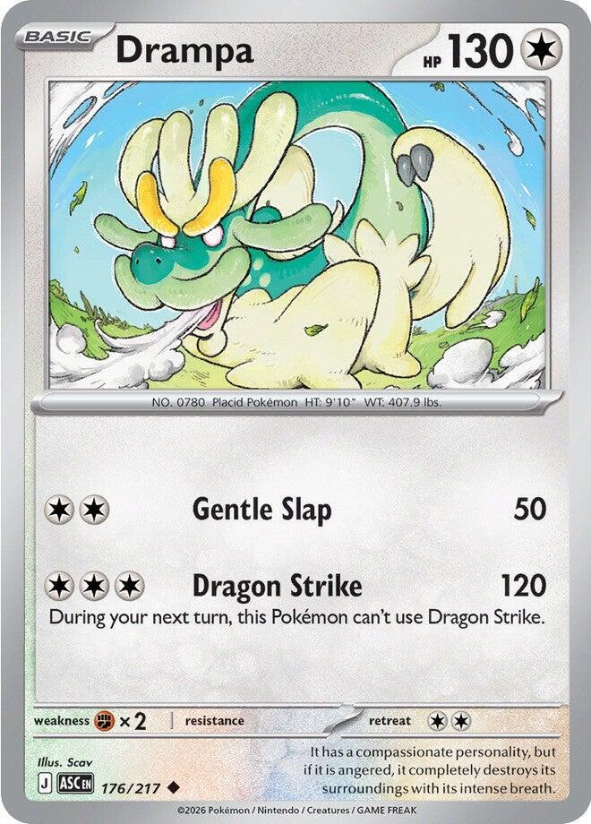 Drampa 176/217 (ME: Ascended Heroes)  - Reverse Holofoil | Good Games Adelaide SA
