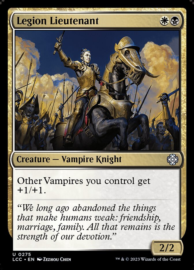 Legion Lieutenant 275 (Commander: The Lost Caverns of Ixalan)  | Good Games Adelaide SA