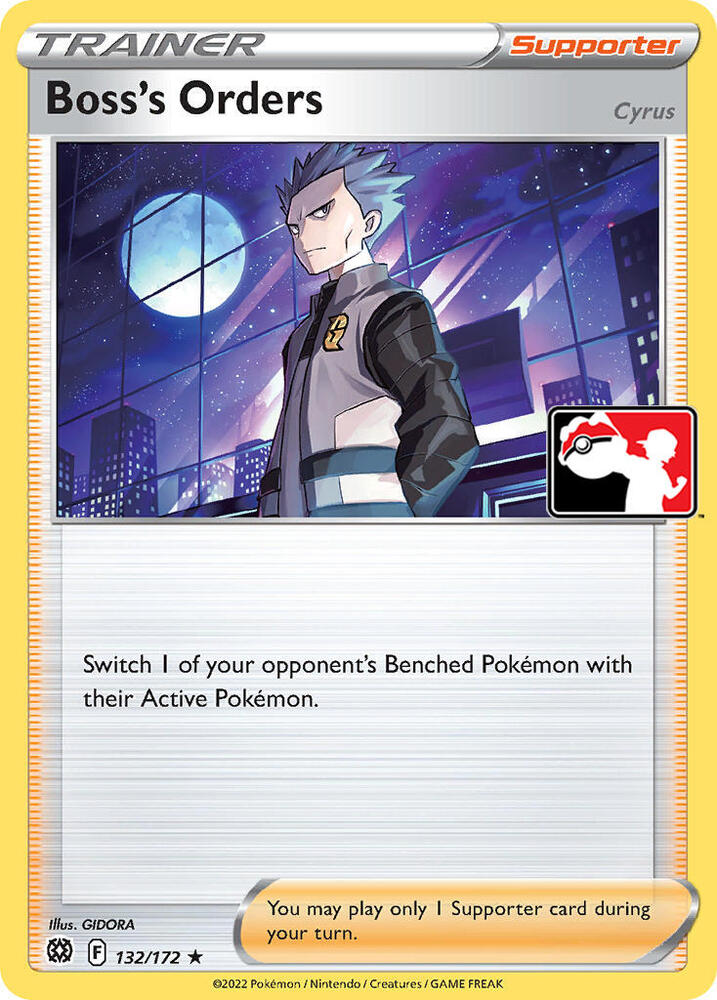 Boss's Orders Series 2/3 132/172 (Prize Pack Series Cards)  | Good Games Adelaide SA