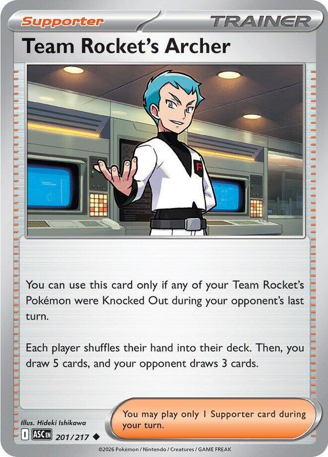 Team Rockets Archer 201/217 (ME: Ascended Heroes)  | Good Games Adelaide SA