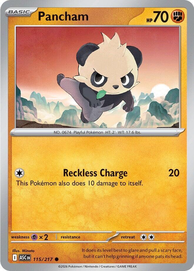Pancham 115/217 (ME: Ascended Heroes)  | Good Games Adelaide SA